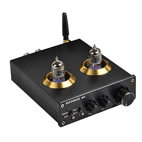 Amazon | Bluetooth 5.0 6J2真空管 パワーアンプ HiFi ステレオ